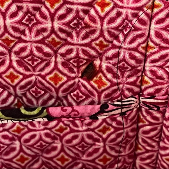 Vera Bradley "Mod Floral Pink" Tote Bag - Picture 5 of 6